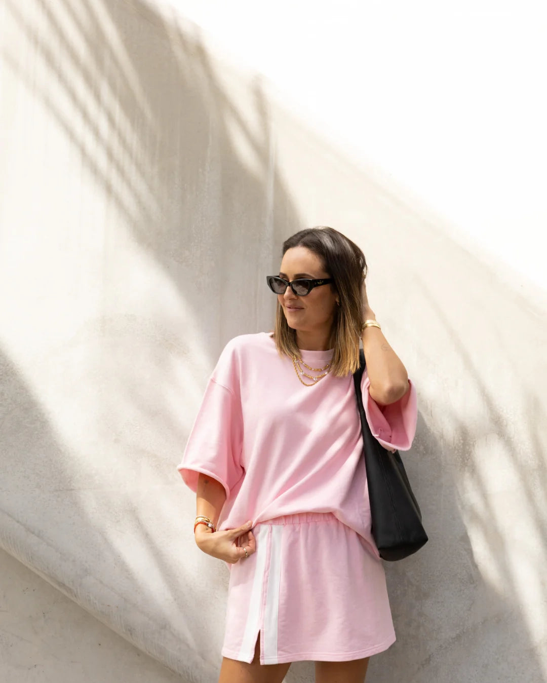 The Maya Mini Skirt - Pink