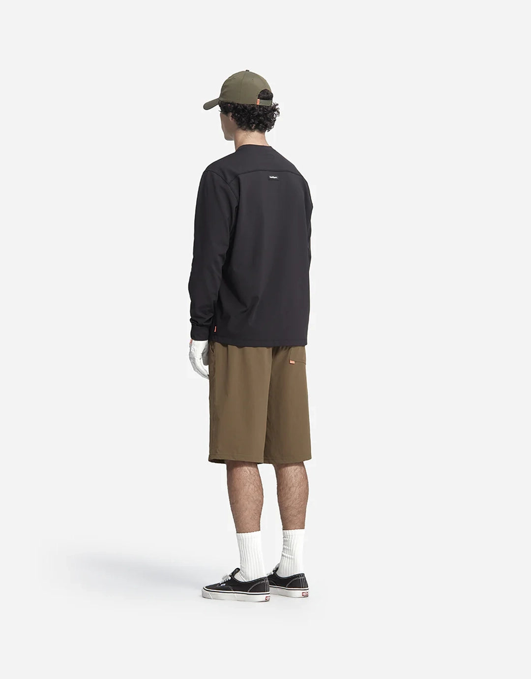 Windblocker Long Sleeve Crew - Black