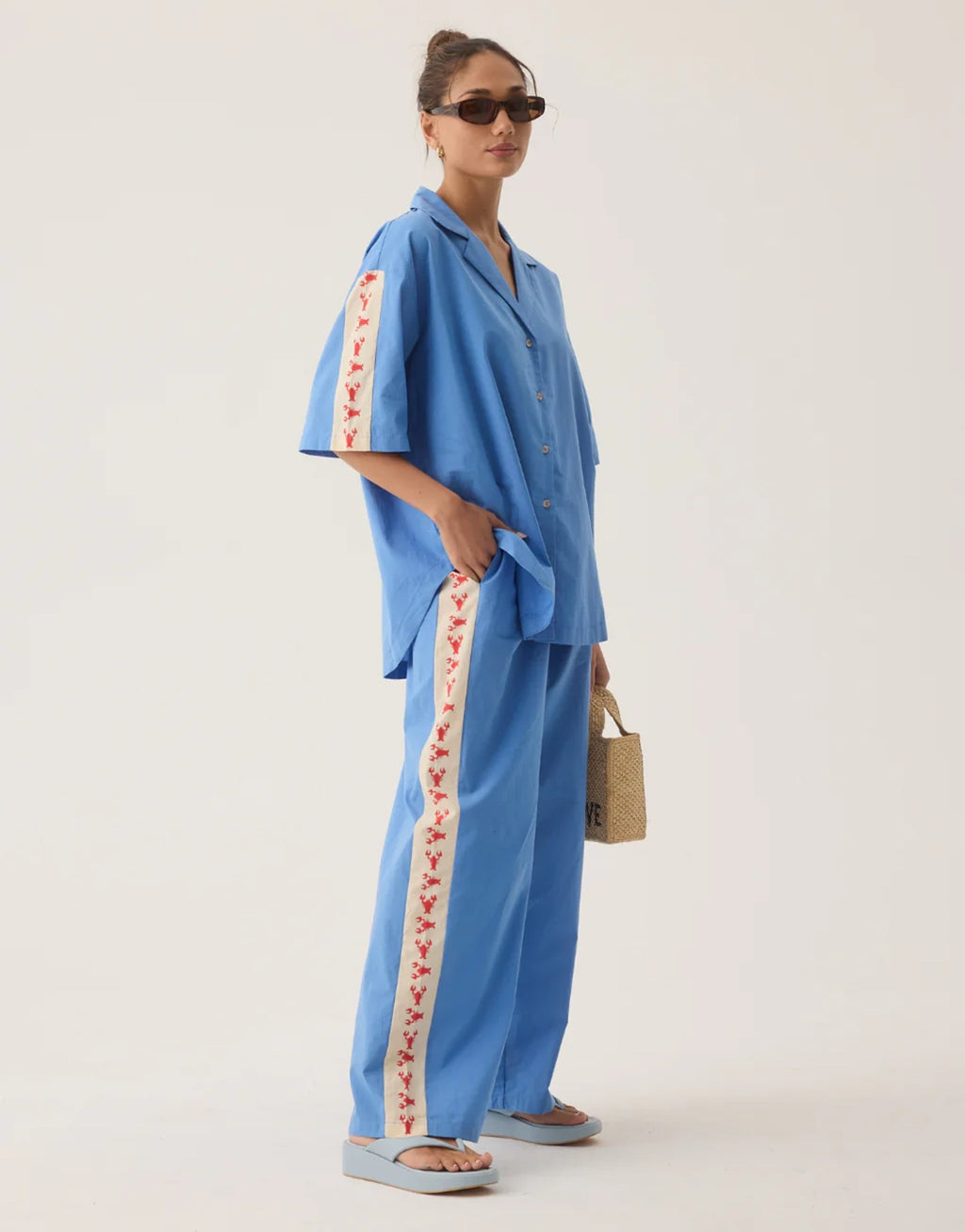 Lobster Pants - French Blue