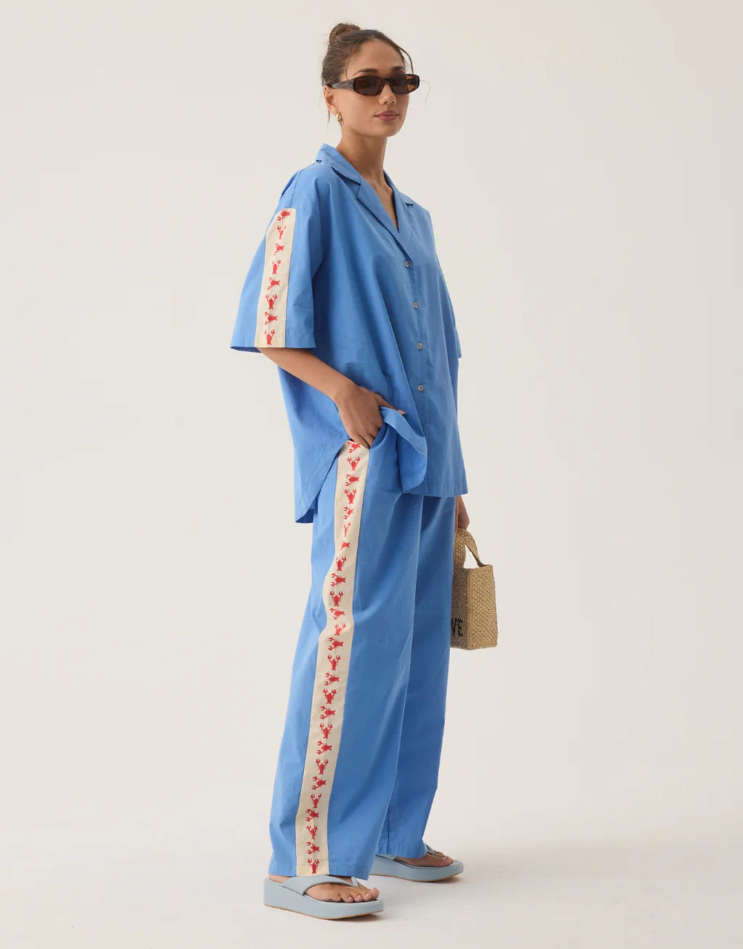 Lobster Pants - French Blue