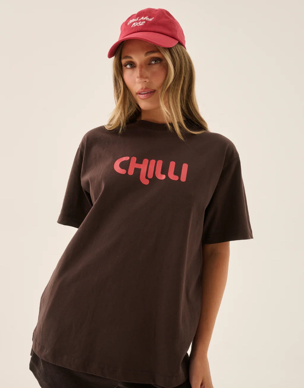 Chilli Tee - Mocha by Araminta James - view 2