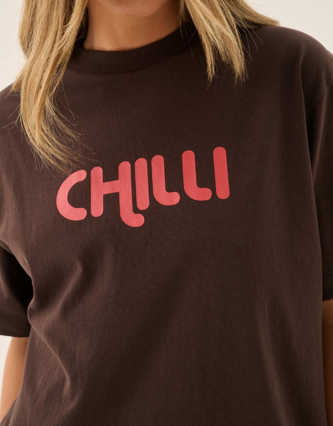 Chilli Tee - Mocha by Araminta James - view 6