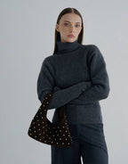 Sora Bag - Chocolate Suede by Feners - view 4