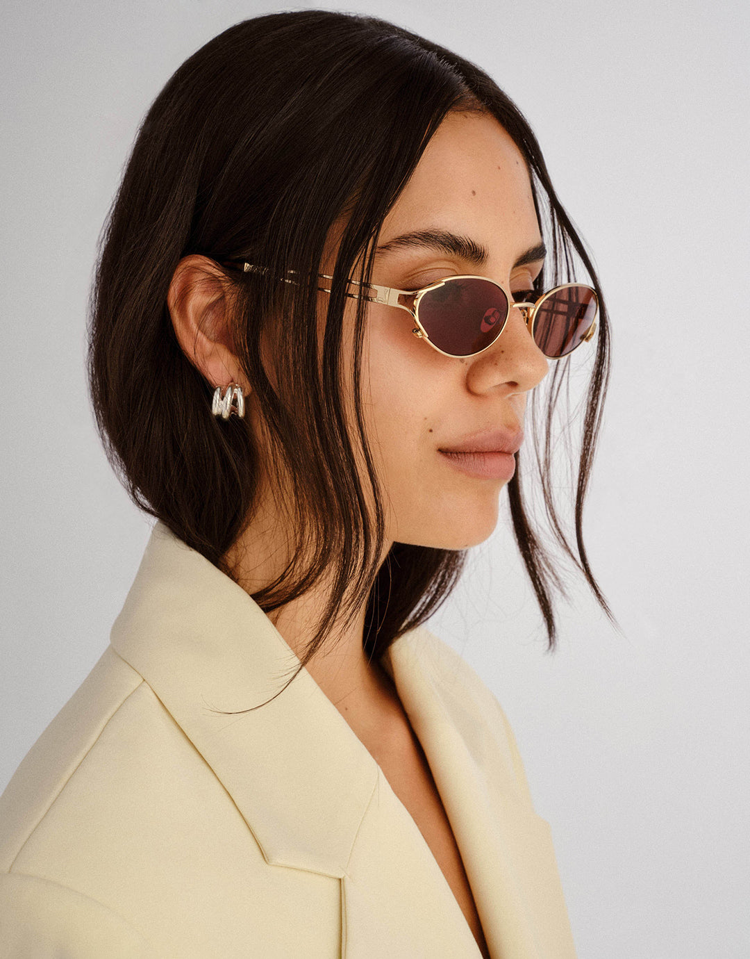 The Paloma Sunglasses - Gold
