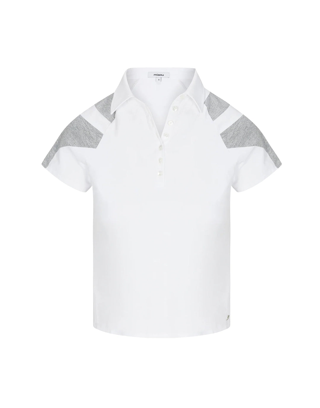 Paige Polo T-Shirt - White