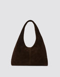 Luna Bag - Chocolate Suede by Feners