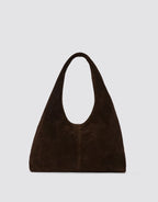 Luna Bag - Chocolate Suede by Feners