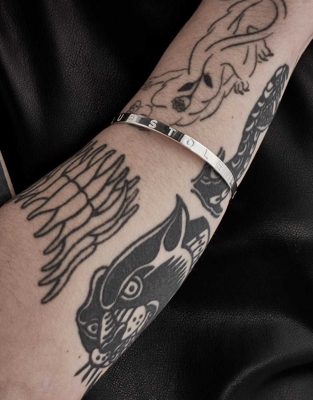 Stolen Bangle - Silver