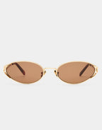The Paloma Sunglasses - Gold by Luv Lou - view 2