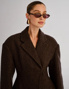 The Olive Sunglasses - Mocha Tort by Luv Lou - view 4