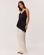 Toni Cami Top - Black by SNDYS - view 3