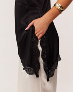 Toni Cami Top - Black by SNDYS - view 7