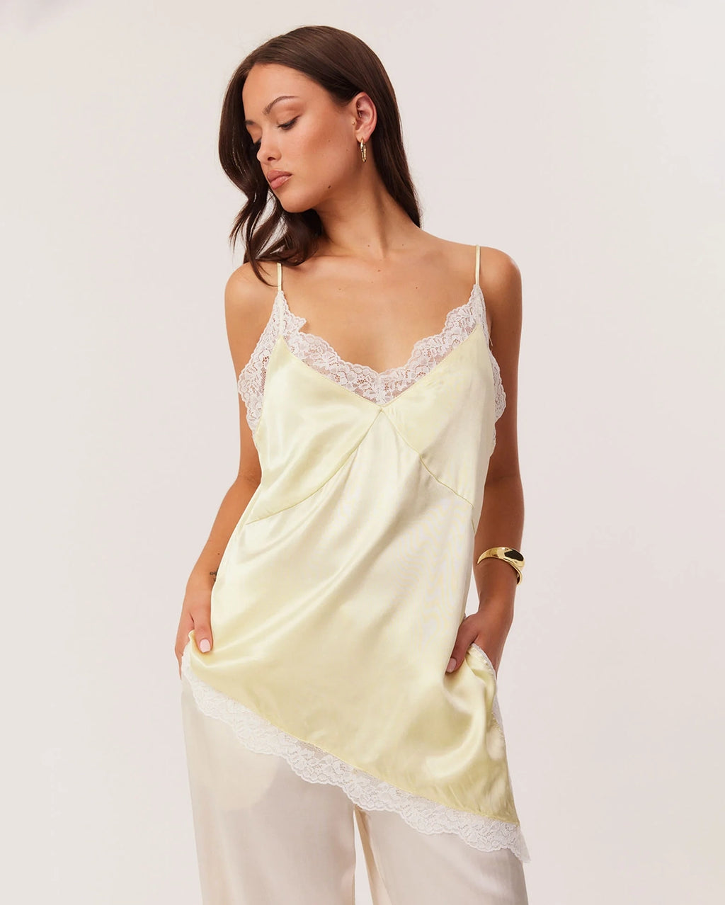 Toni Cami Top - Sour Lemon