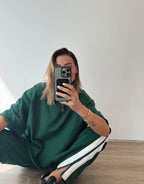 The Mason Tee - Forest Green by Luna Lane - view 2