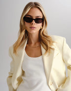 The Taylor Sunglasses - Black by Luv Lou - view 3