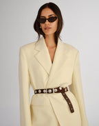 The Blair Sunglasses - Black by Luv Lou - view 4