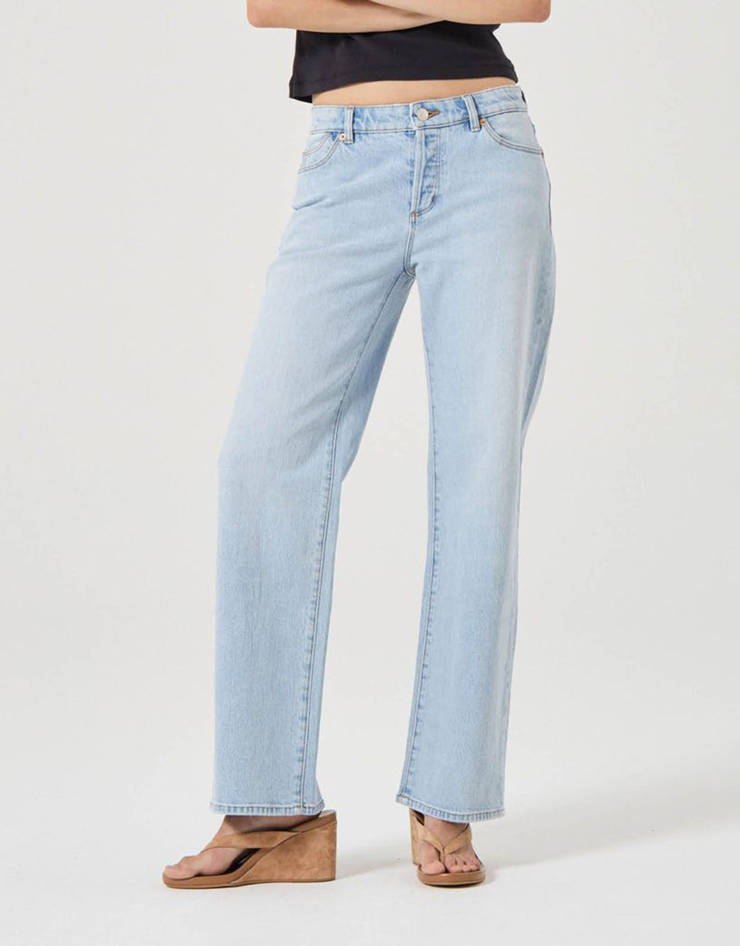 Heidi Low Denim Jeans - Breezy Blue