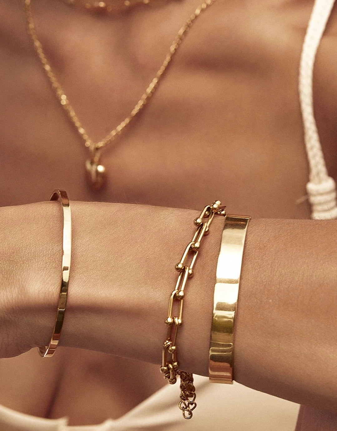 Natasha Gold Cuff