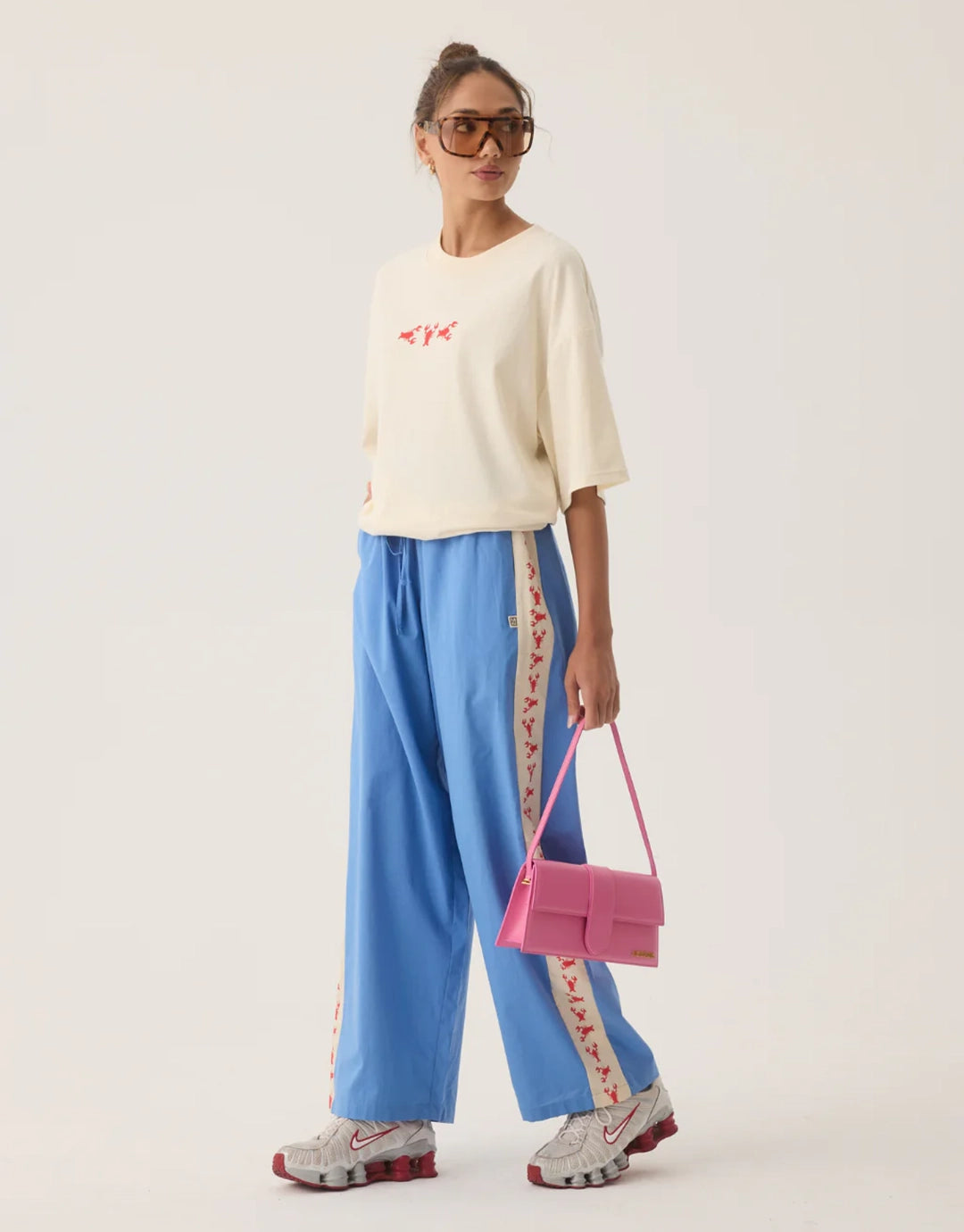 Lobster Oversized T-Shirt - Natural