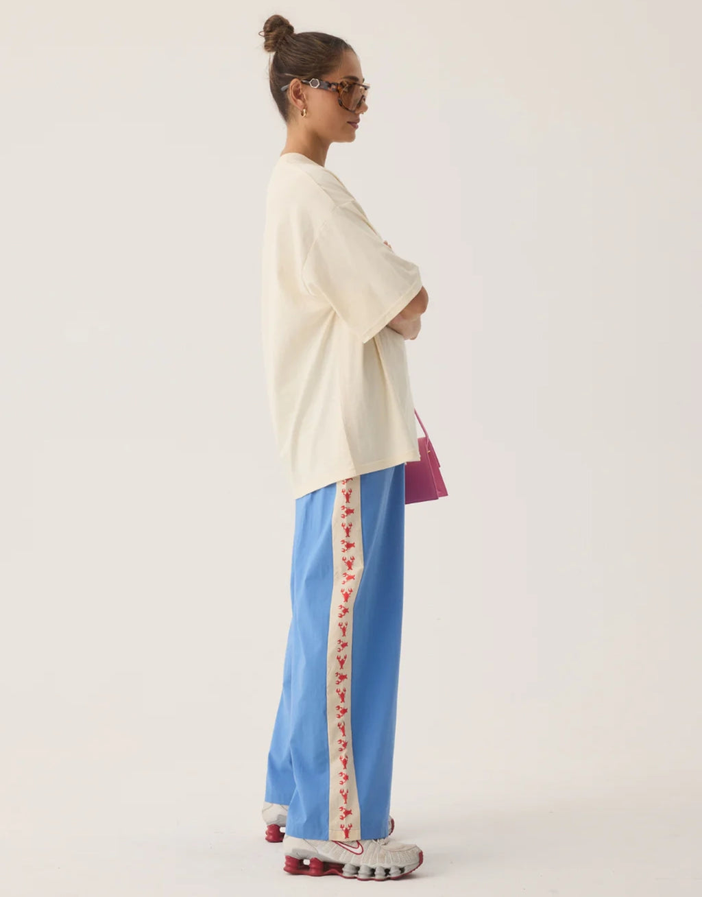 Lobster Oversized T-Shirt - Natural