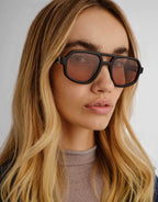 The Banks Sunglasses - Black by Luv Lou - view 3