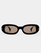 Numero Siete Sunglasses - Obsidian Black by Le Specs Luxe - view 4