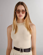 The Banks Sunglasses - Eucalyptus by Luv Lou - view 5