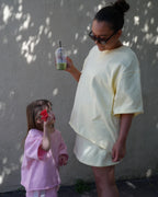 The Mason Tee - Lemon by Luna Lane - view 5