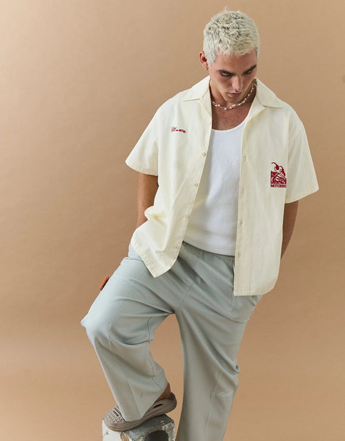 Bucklers Shirt - White by Motorino