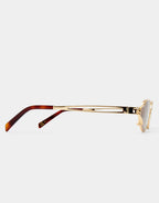 The Paloma Sunglasses - Gold by Luv Lou - view 3