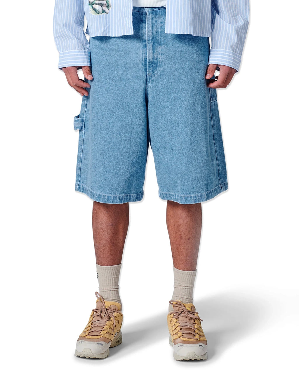 Denim Jorts - Stonewash