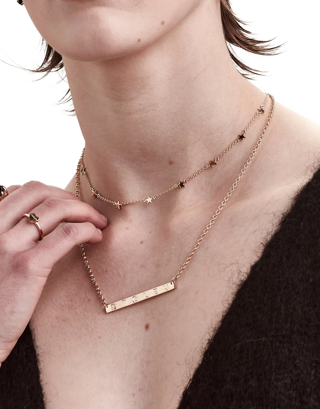 Stolen Star Choker - Gold