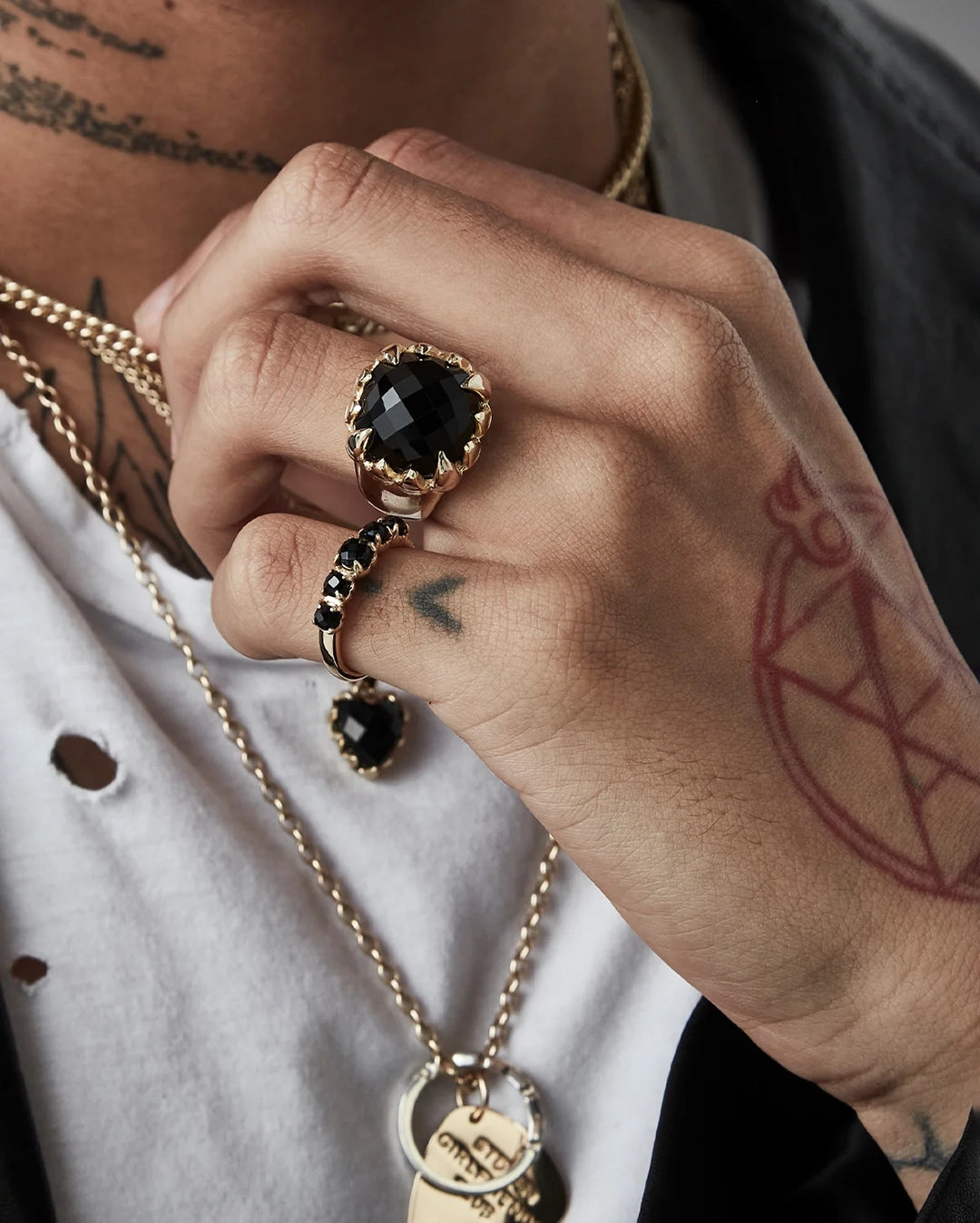 Claw Ring - Gold by Stolen Girlfriends Club - view 5