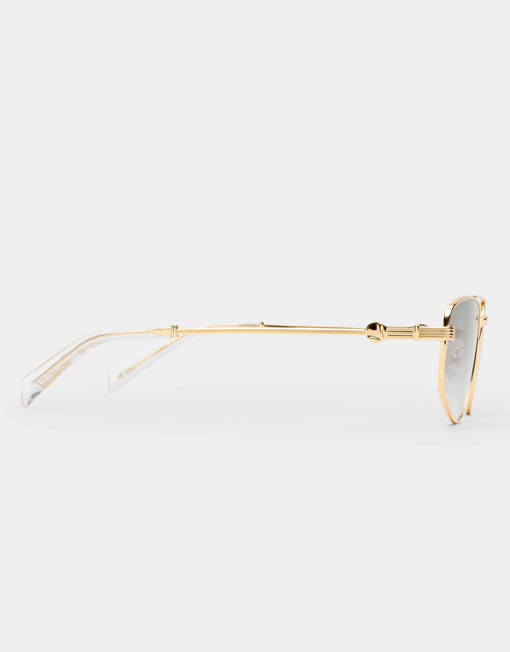 The Harvey Sunglasses - Gold Smoke