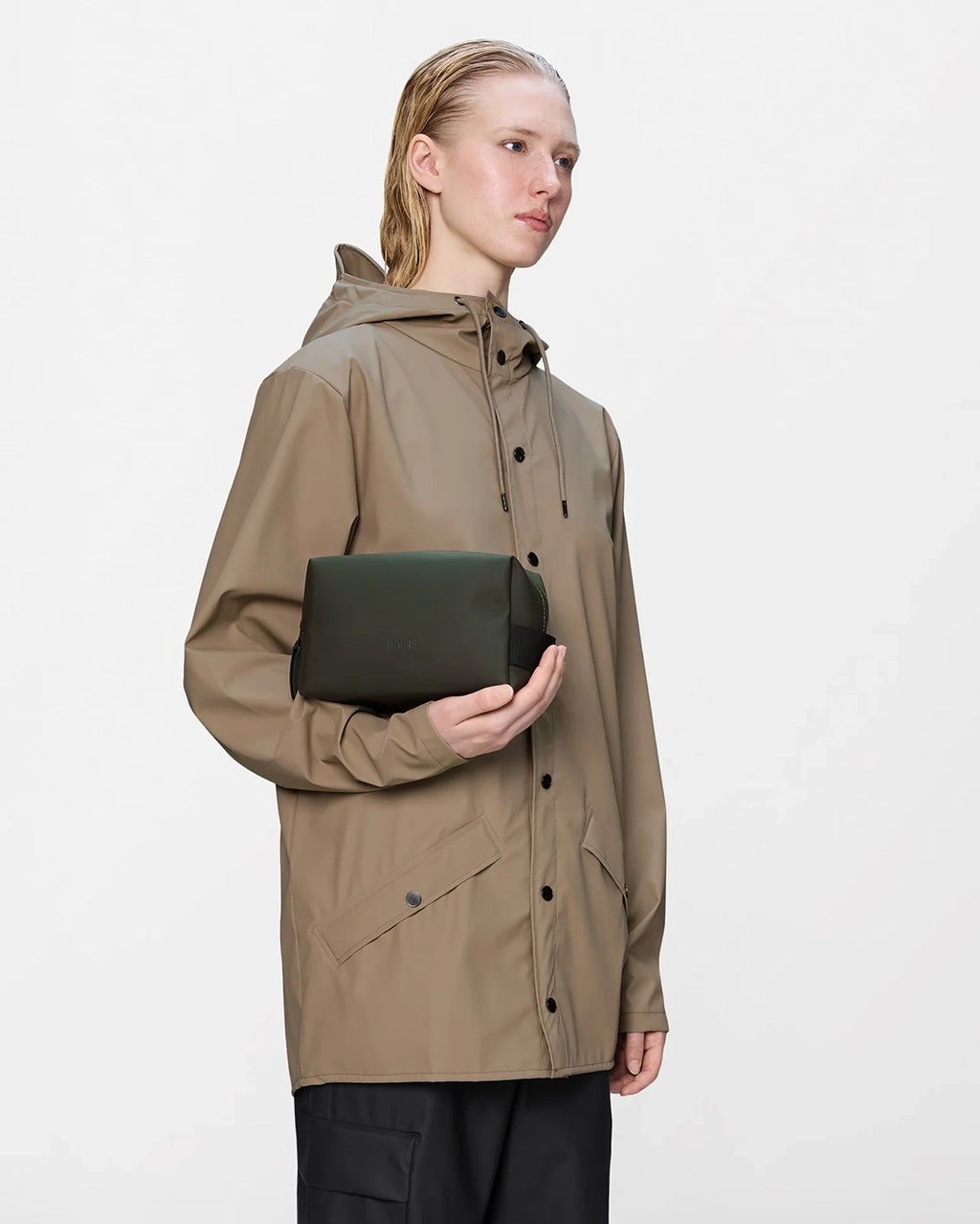 Wash Bag Small W3 - Green by Rains