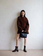 Bowery Dress - Choc by Commonplace Essentials - view 2