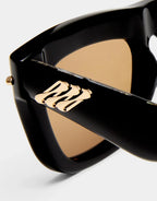 Numero Nueve Sunglasses - Obsidian Black by Le Specs Luxe - view 5