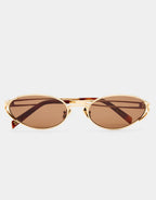 The Paloma Sunglasses - Gold by Luv Lou - view 5