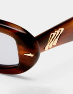 Numero Siete Sunglasses - Teak by Le Specs Luxe - view 5
