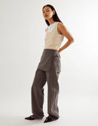Fifi Layered Trouser by Commonplace Essentials - view 6