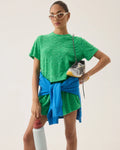 Cruise Dolphin Terry Top - Tropical Green by Araminta James
