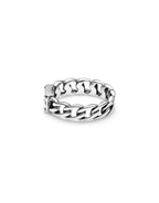 Curb Ring Slim - Silver by Stolen Girlfriends Club - view 5