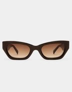 The Sutton Sunglasses - Dark Chocolate by Luv Lou - view 4