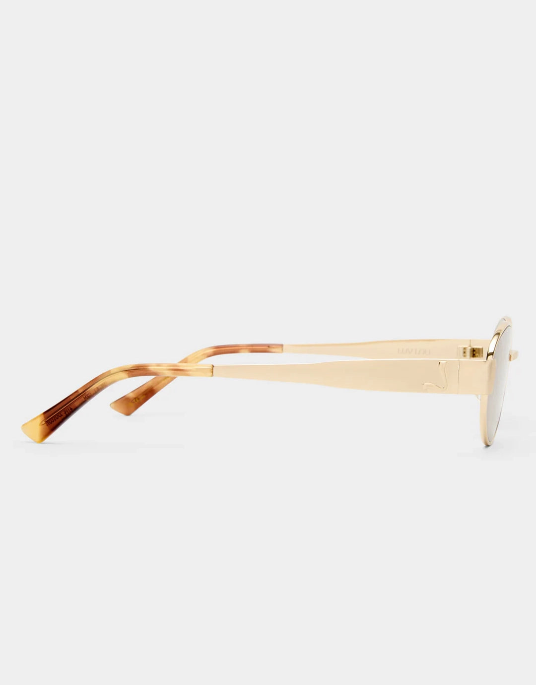 The Boston Sunglasses - Brushed Gold