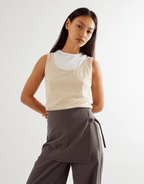 Millie Double Layer Tank by Commonplace Essentials