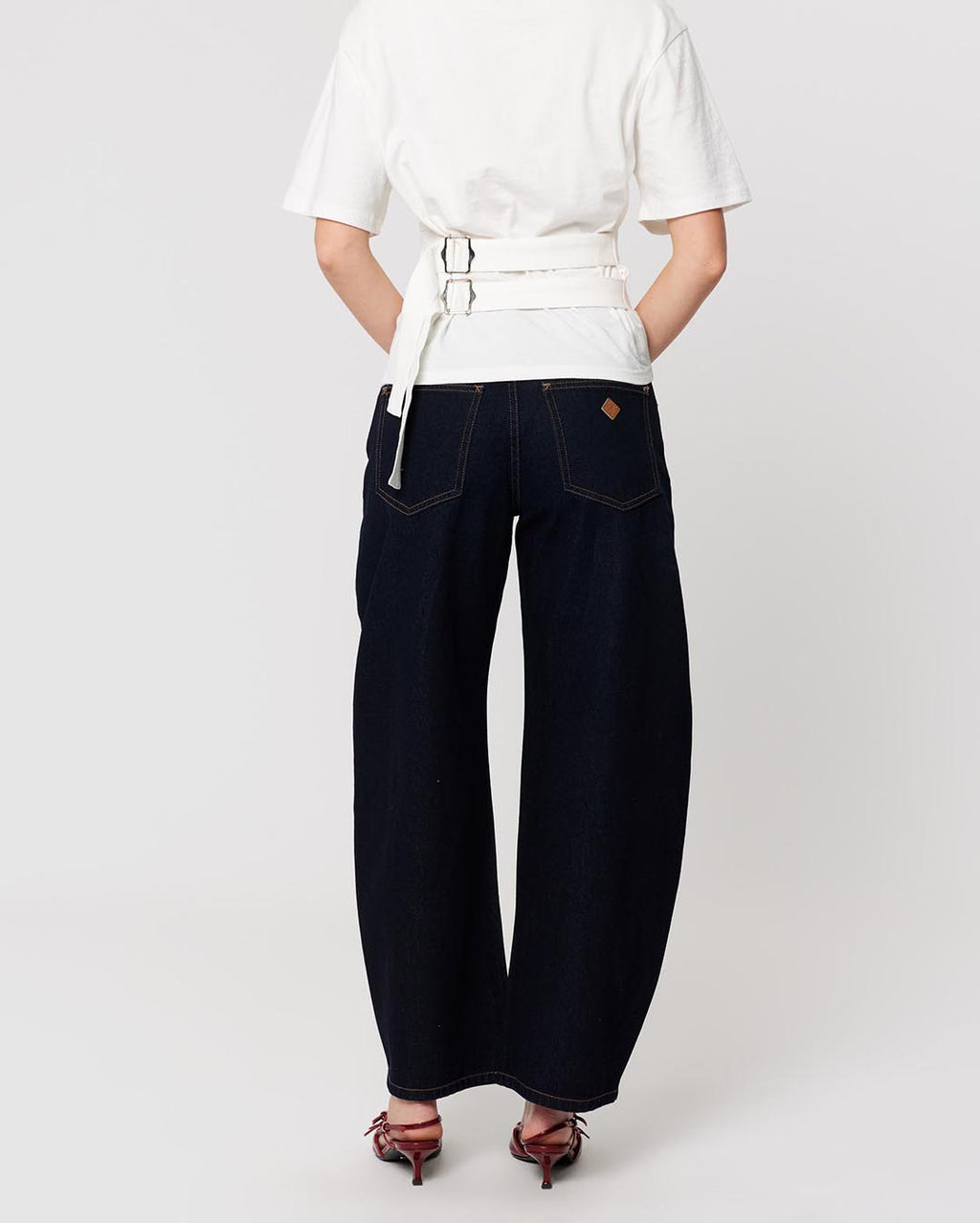 95 Mid Rise Macy Barrel Jeans - Macy - Abrand