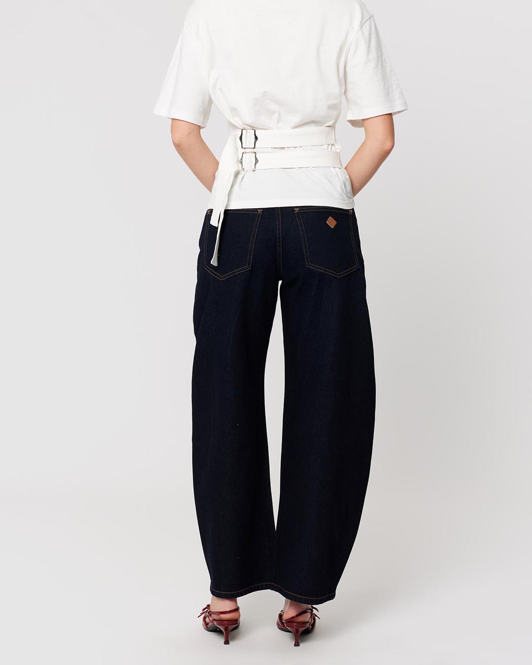 95 Mid Rise Macy Barrel Jeans - Macy - Abrand