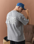Club Heavy T-Shirt - Washed Grey by Motorino