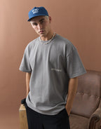 Club Heavy T-Shirt - Washed Grey by Motorino - view 2