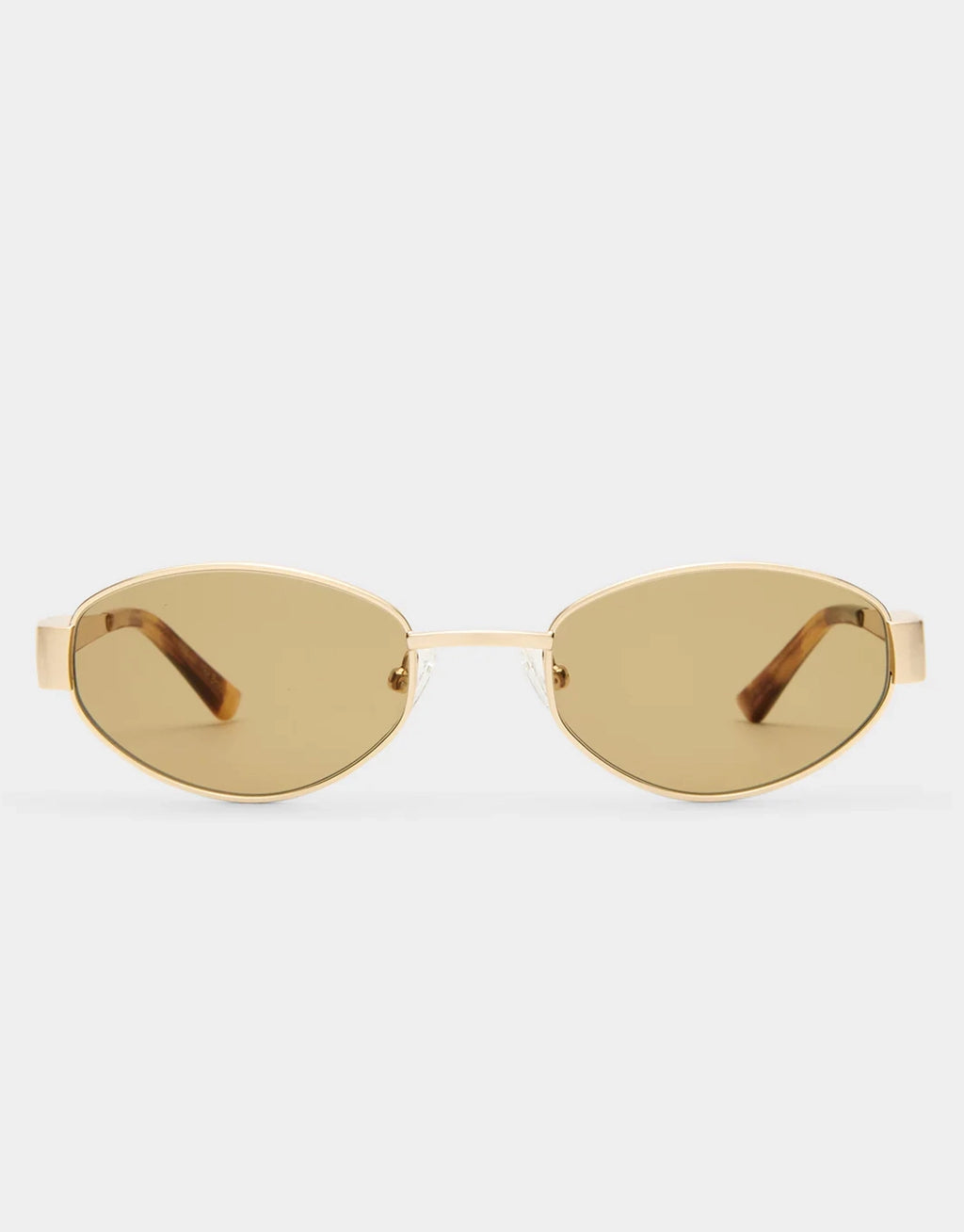 The Boston Sunglasses - Brushed Gold
